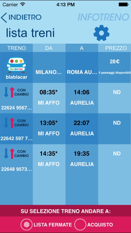 Info Treno Pro