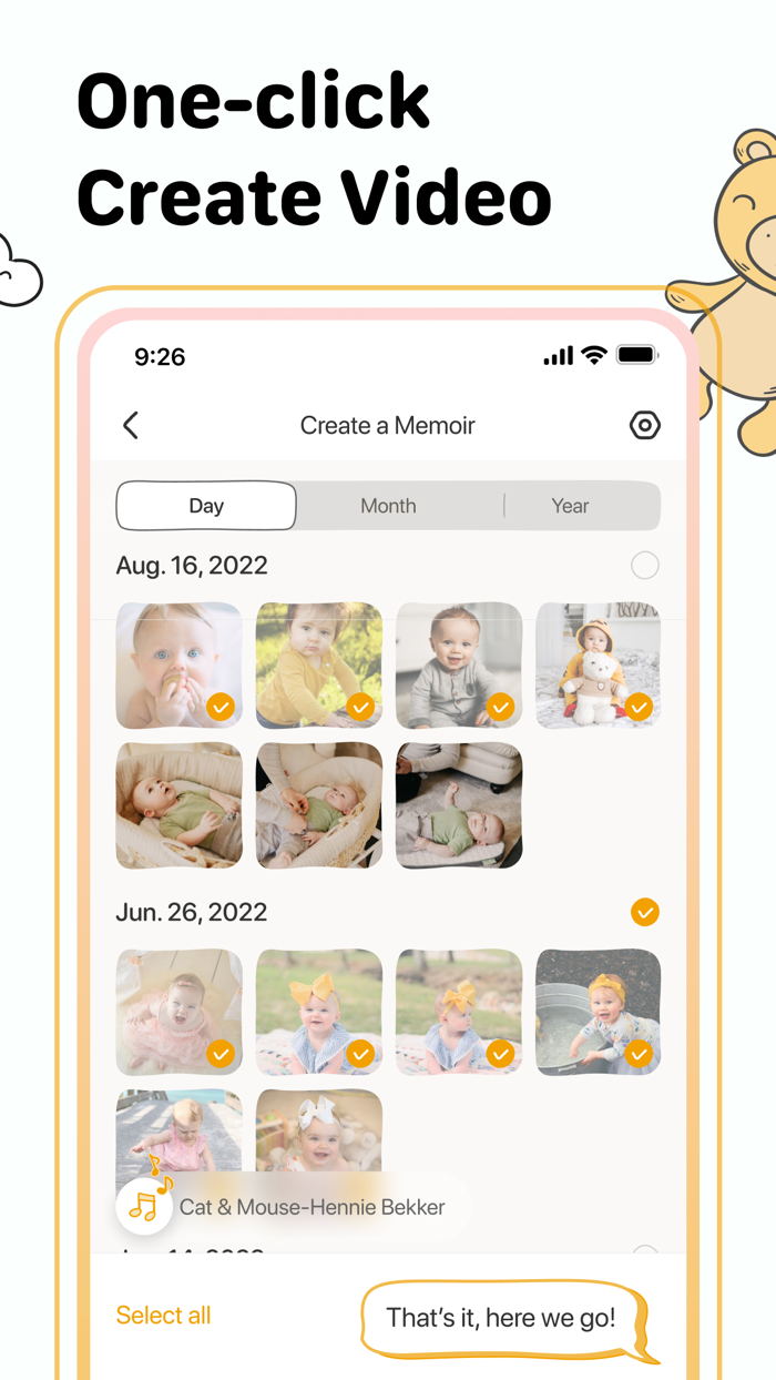 Baby Memoirs-kids video album