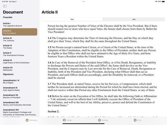 Constitution for iPadのおすすめ画像1