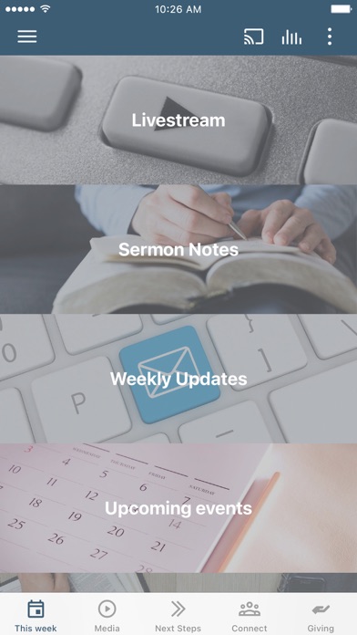 Georgetown Bible Church Screenshot