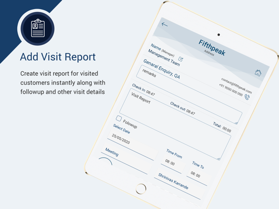 FifthPeak iPad screenshot 4 - Productivity app