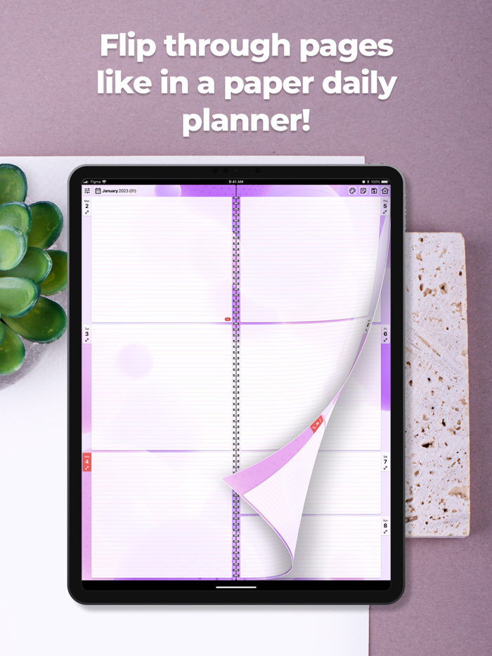 Paper Planner Diary Calendar