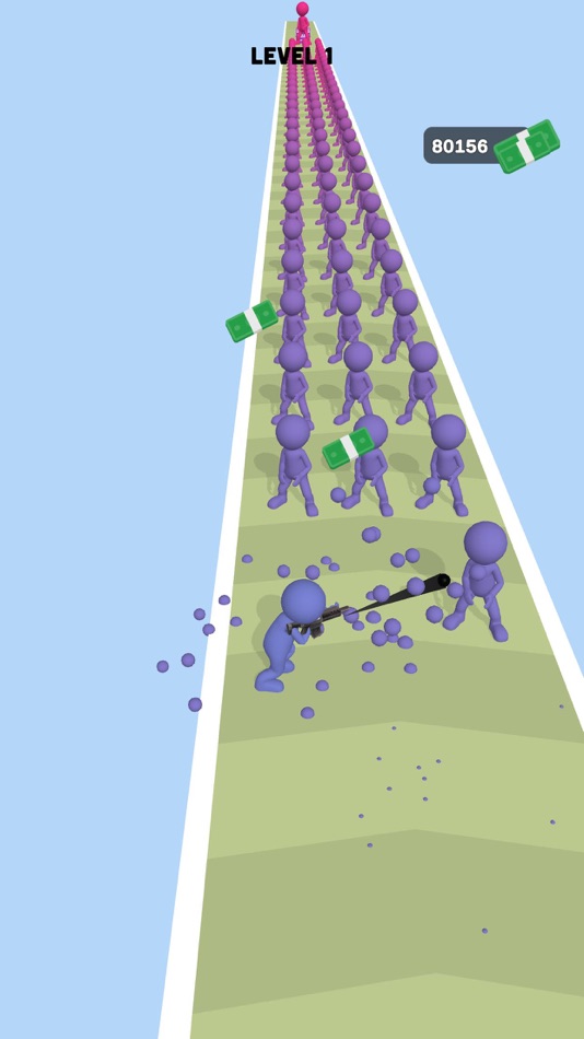 #9. Shoot n Run 3D (iOS) 由: Mustafa Akbaba