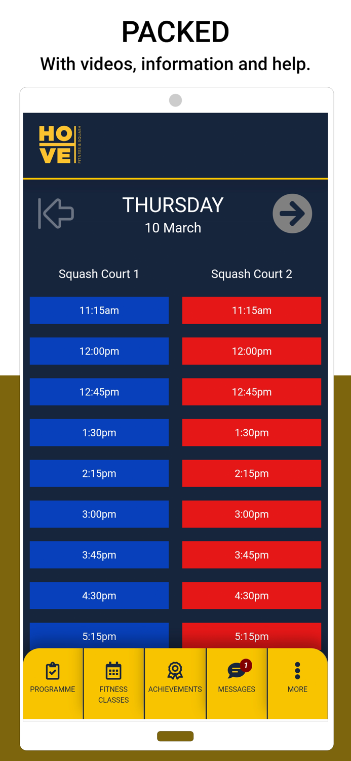 Hove Fitness And Squash