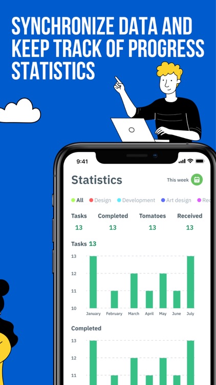 Pomodoro Focus Timer & Planner screenshot-4