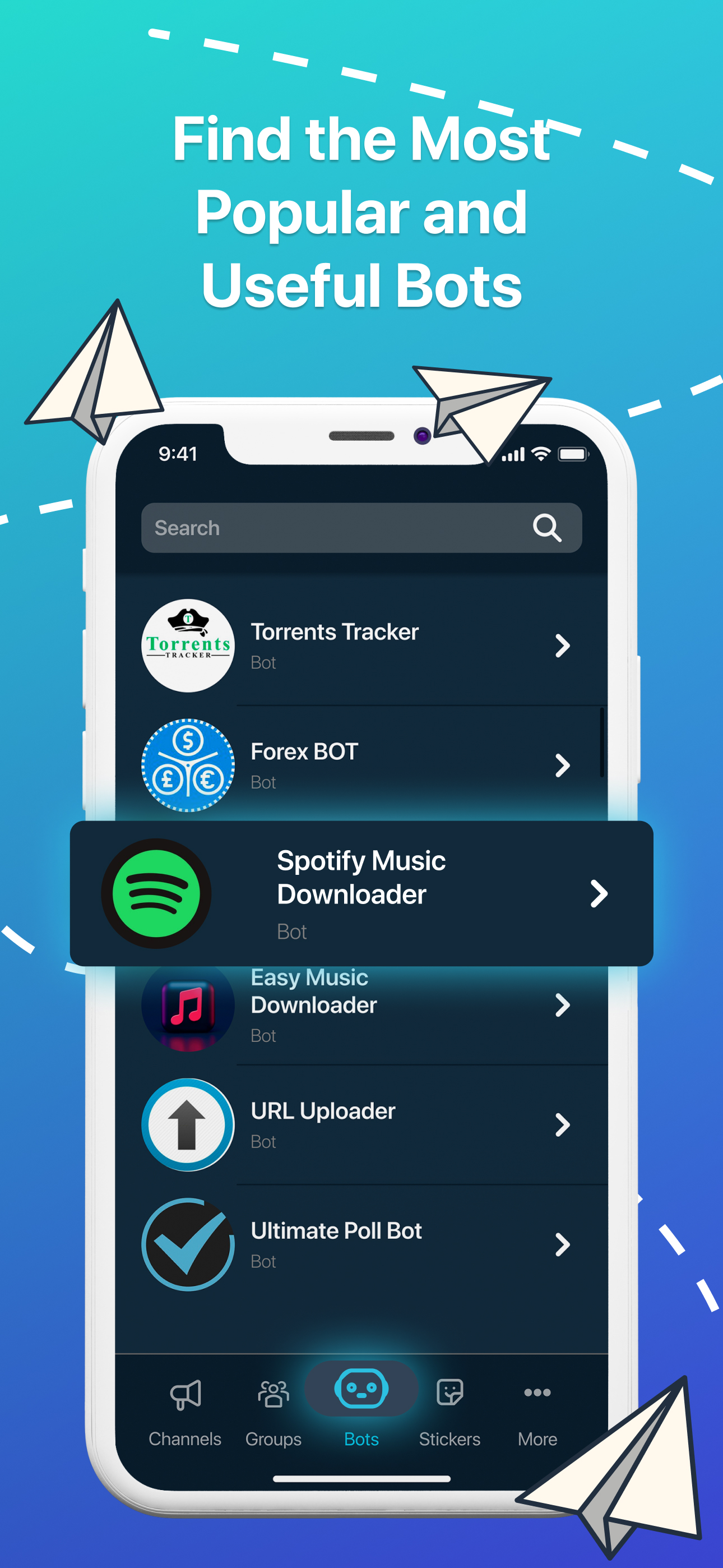 Telegram Channel Hub Group App