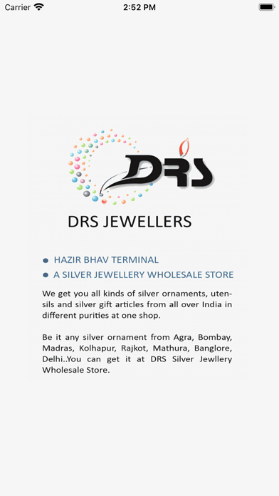 DRS Jewellers Screenshot