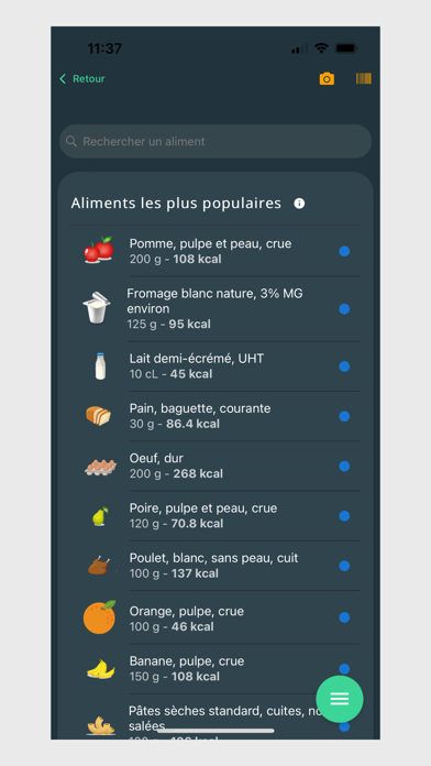 Anya - Compteur de calories Screenshot