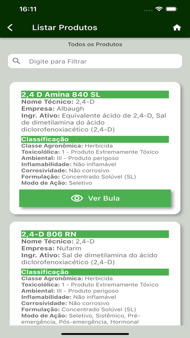 Bulario Agro Premium Screenshot