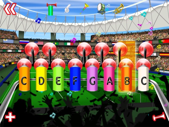 Air horn Synth : Stadium Piano iPad screenshot 5 - Entertainment app