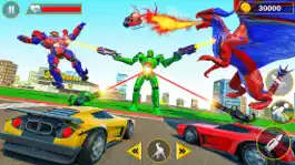 Game screenshot Dragon Robot FireFighter Truck apk