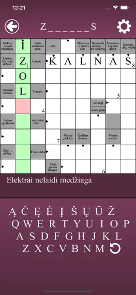Game screenshot Kryžiažodžiai hack