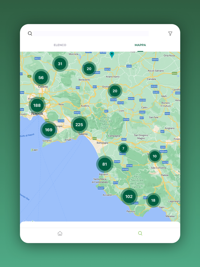Campania – Sleeping and Eating