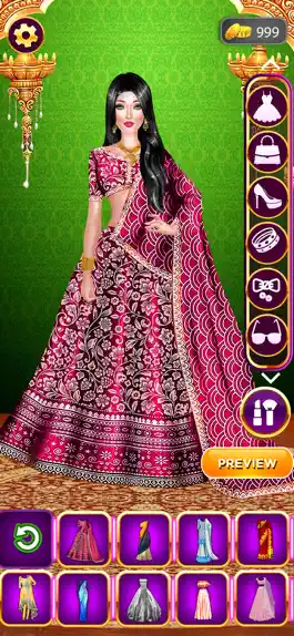 Game screenshot Indian Fashion: Dressup Game hack