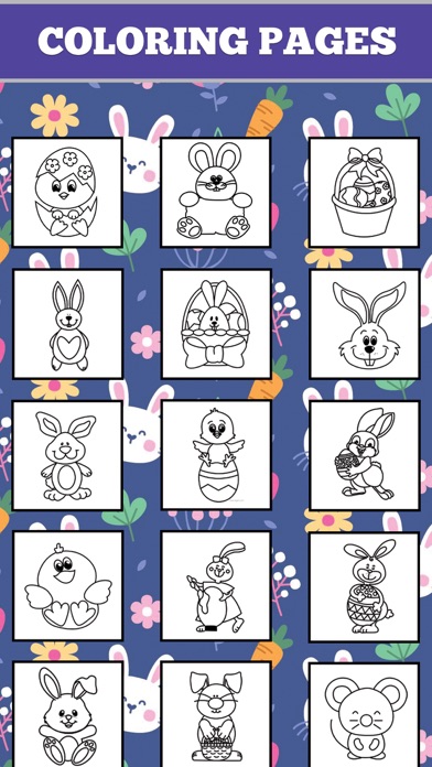 Easter Coloring Book Games Screenshot