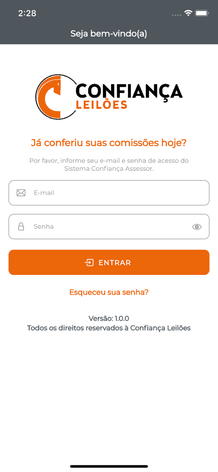 Confiança Assessor