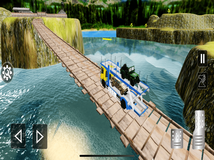 US Army Multi Truck Transport