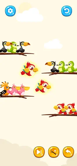 Game screenshot Color Bird Game: Sort It Now mod apk