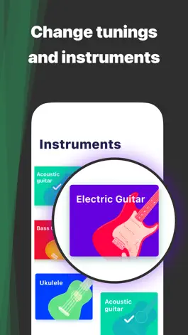Game screenshot Tuner ONE PRO Guitar & Ukulele hack