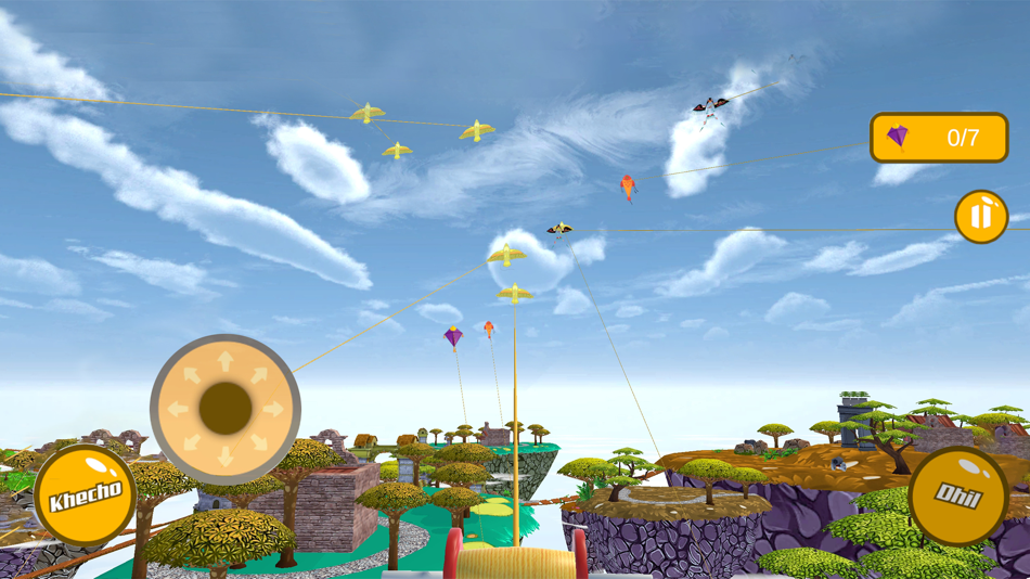 #1. Kite Game 3D Pipa Kite Flying (iOS) By: Muhammad Umer Muhammad Nasir