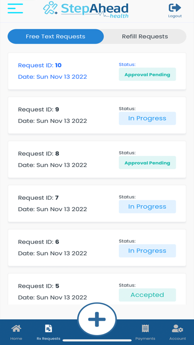 StepAhead Health Screenshot