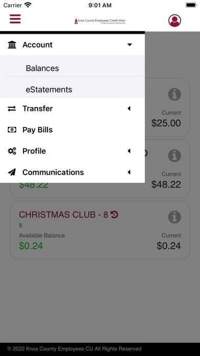 Knox County Employees CU Screenshot