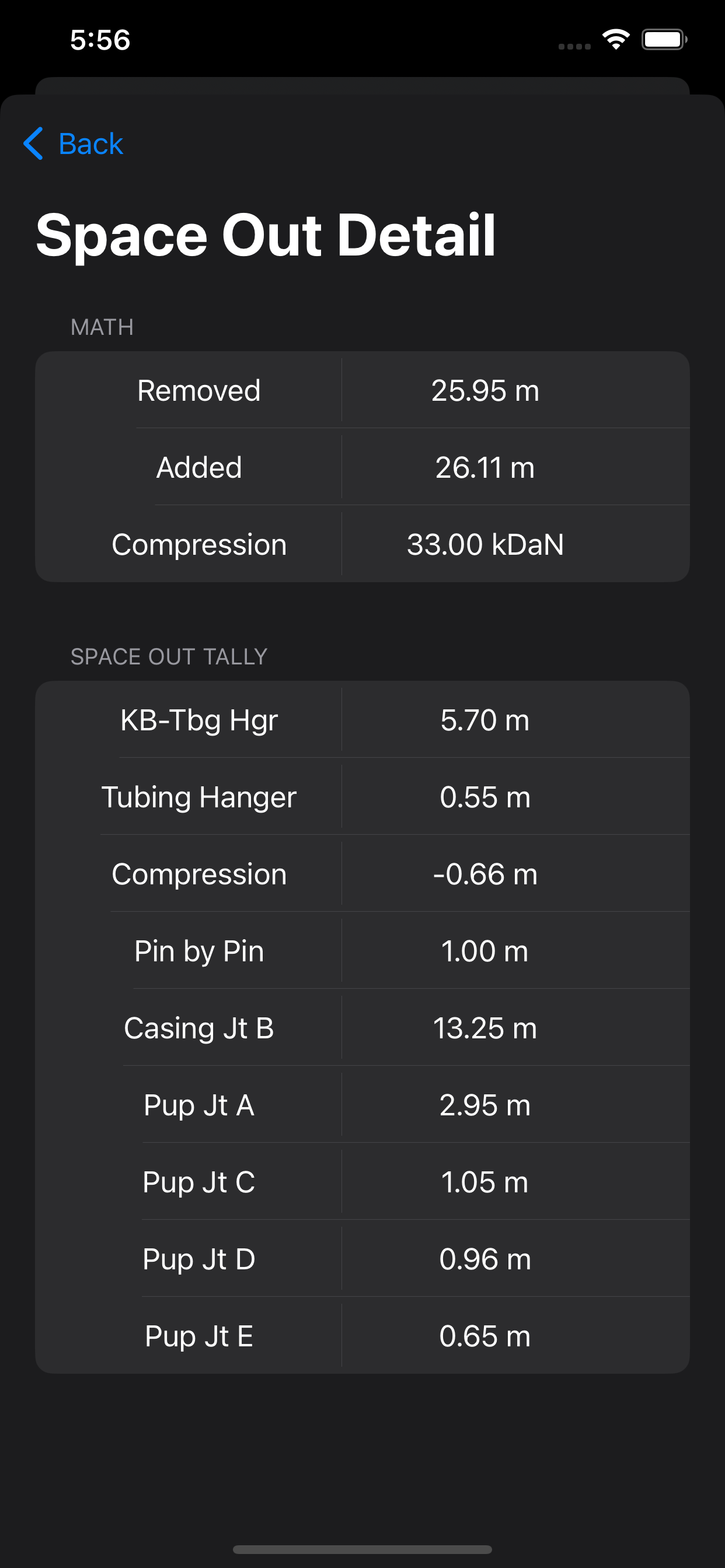 Space Out Calculator