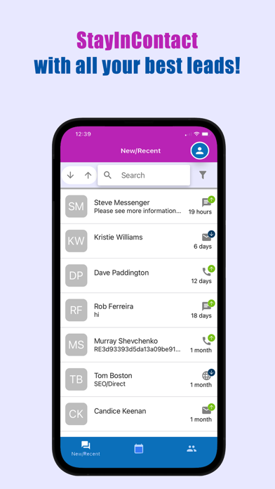 Stay In Contact Screenshot