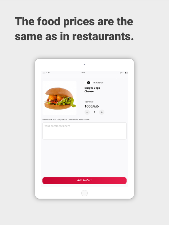 Screenshot #6 pour Menu.am - Food & More Delivery