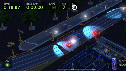 Slot Car HTR+ : 3D Simulation Screenshot