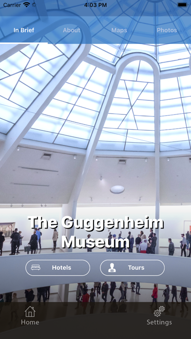 Guggenheim Museum Guide Screenshot