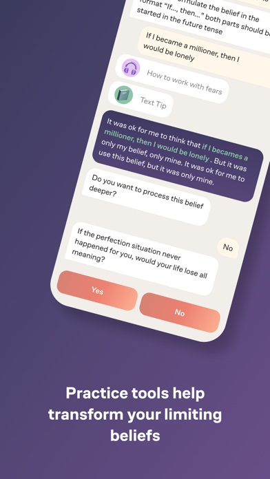 Neome Self-Care Stories Screenshot