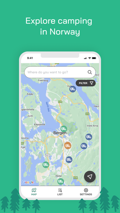 Campersite Norway Screenshot