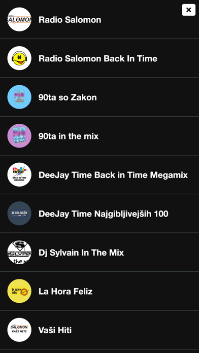 Radio Salomon Screenshot