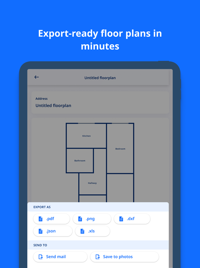 Roometric Digital floor plans