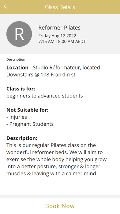 Expansion Yoga & Pilates Screenshot