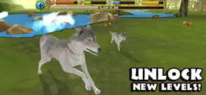 Wildlife Simulator: Wolf screenshot #4 for iPhone