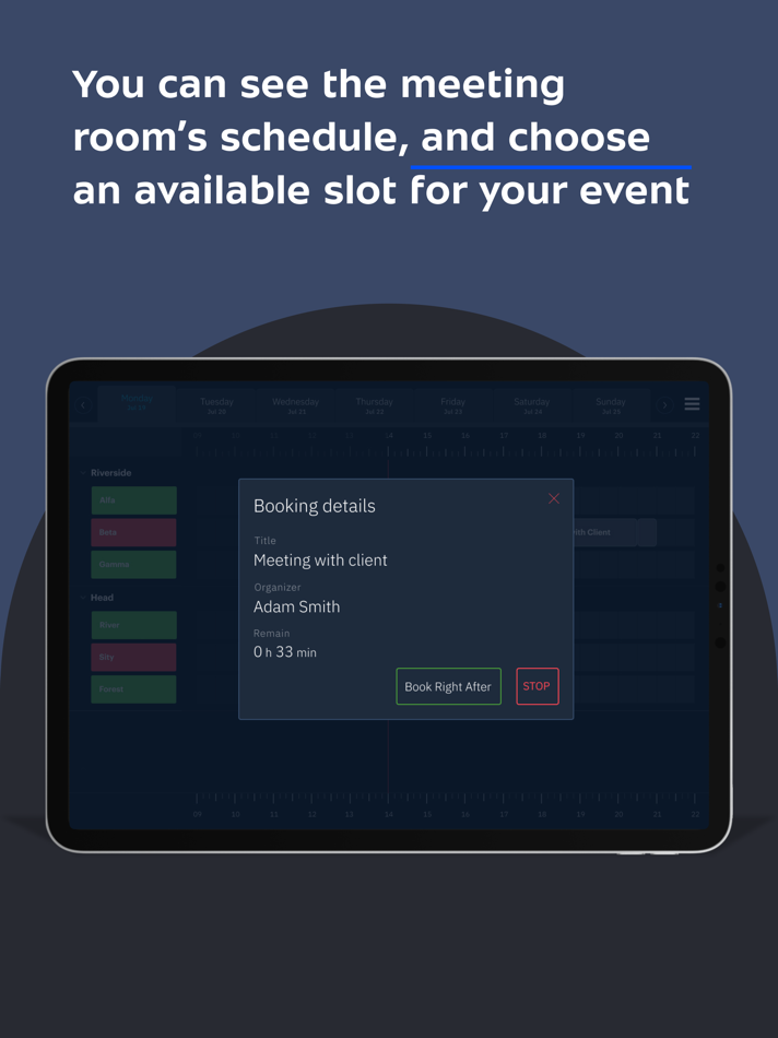 #2. UnSpot meeting room Display (iOS) 게시자: Umbrella-web