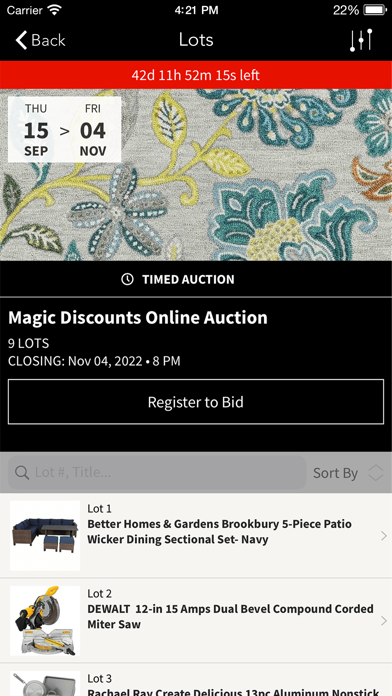Magic Discounts Screenshot