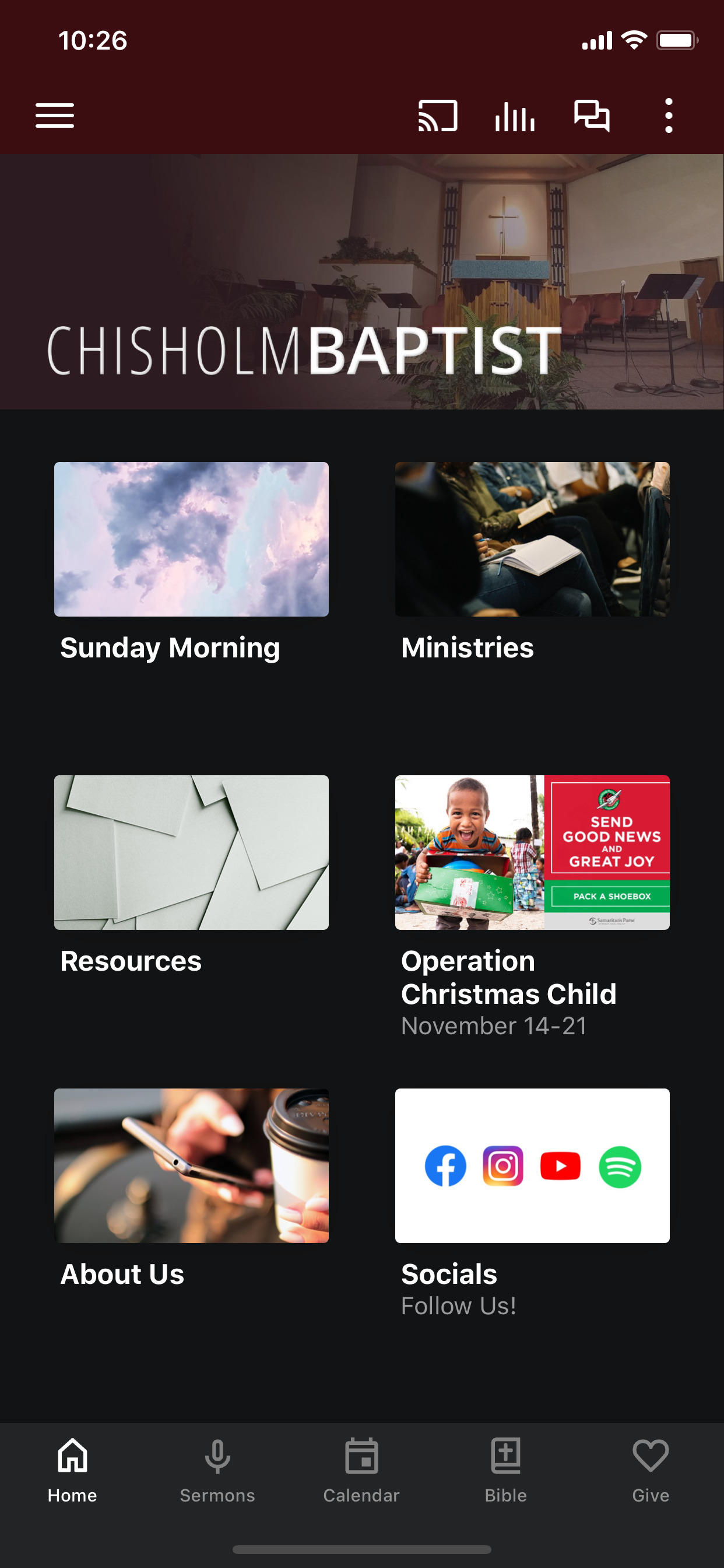 Chisholm Baptist Church