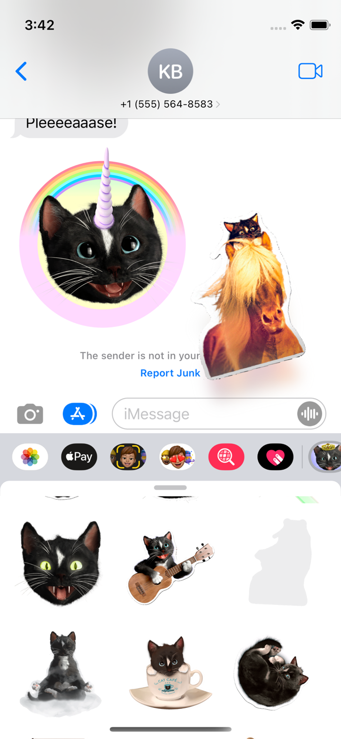 Felini Kitty Cat Stickers