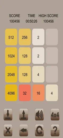 Game screenshot 2048 Save/Load Extended apk