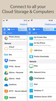 filebrowser: documents manager iphone screenshot 2