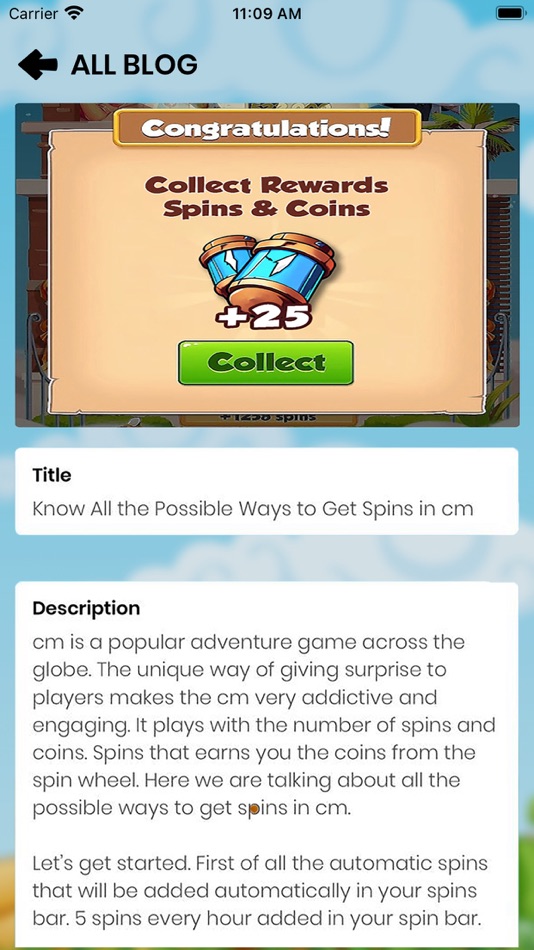 #3. Spins and Coins Reward Links (iOS) 由: Nikunj Mangukiya