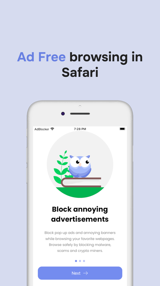 #4. OwlBlocker (iOS) 由: Website Creators UK LTD