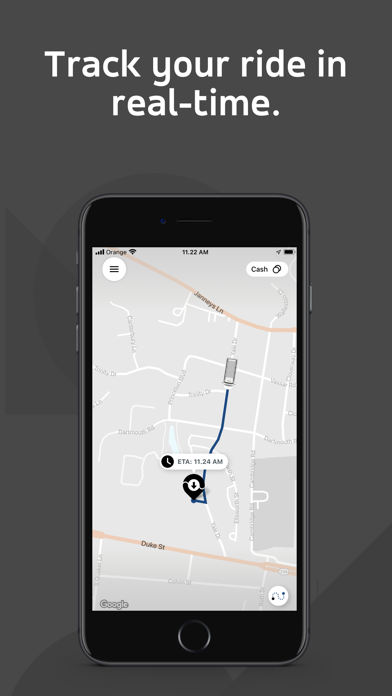 Alexandria DOT Paratransit Screenshot