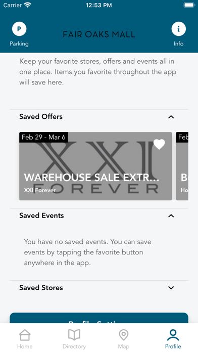 Fair Oaks Mall Screenshot