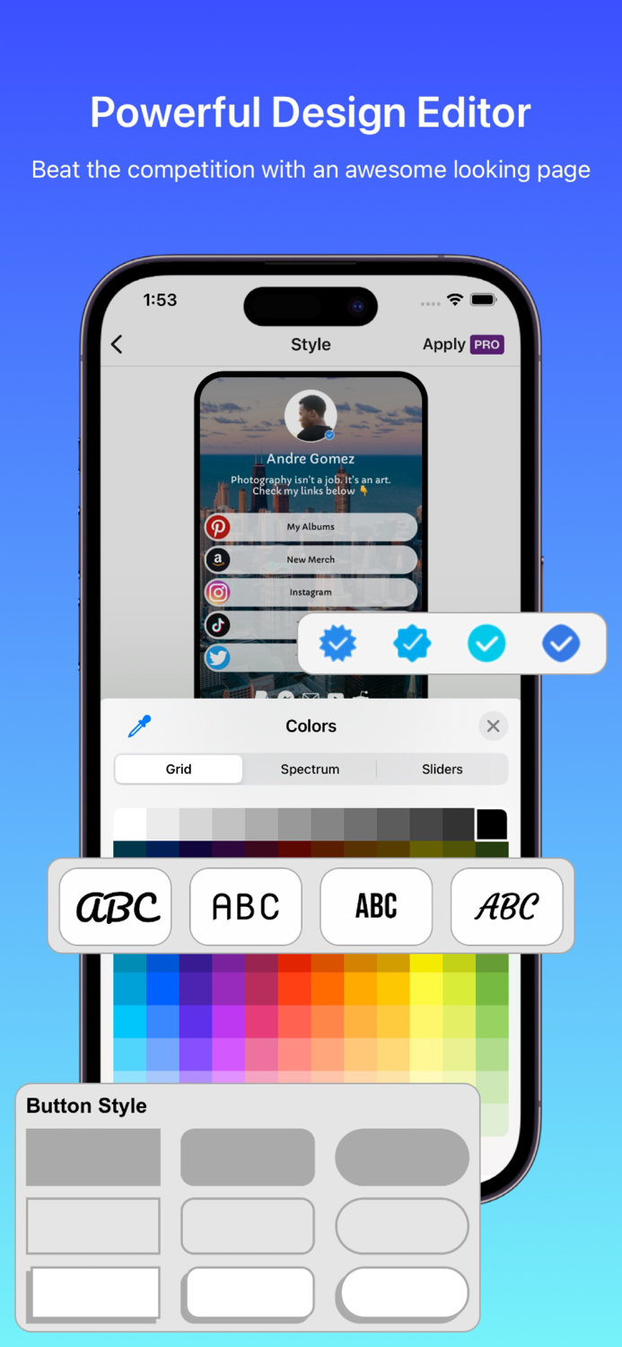 Links VIP -  Link in bio tree