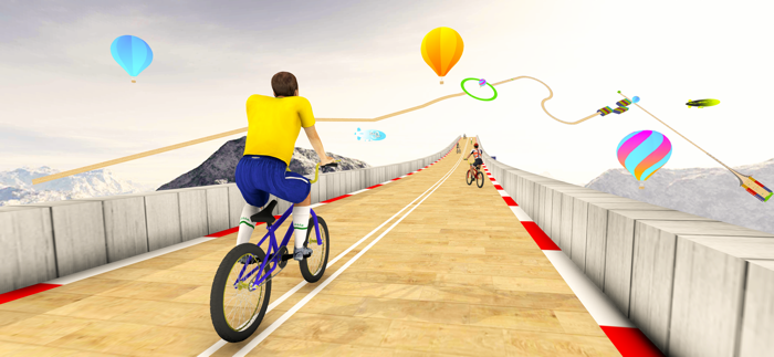 BMX Cycle Stunt Racing Games