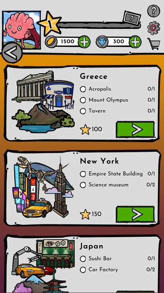 #10. Brave Brain - Quiz & Trivia (iOS) Podle: Kikiriki Games s.r.o.